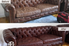 Complete-leather-tufted-sofa-couch-chesterfield-restoration-dyeing-upholstery