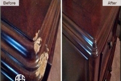 Dresser-Top-Corner-Gouge-Shape-Restoration-Fill-in
