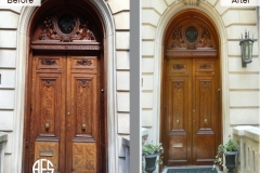 Entance-door-finishing