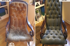 channel-tufting-reupholstery-and-restoration-of-the-rocking-chair